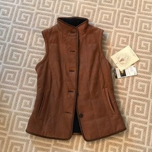 Lone Pine Bourbon Suede Vest XS